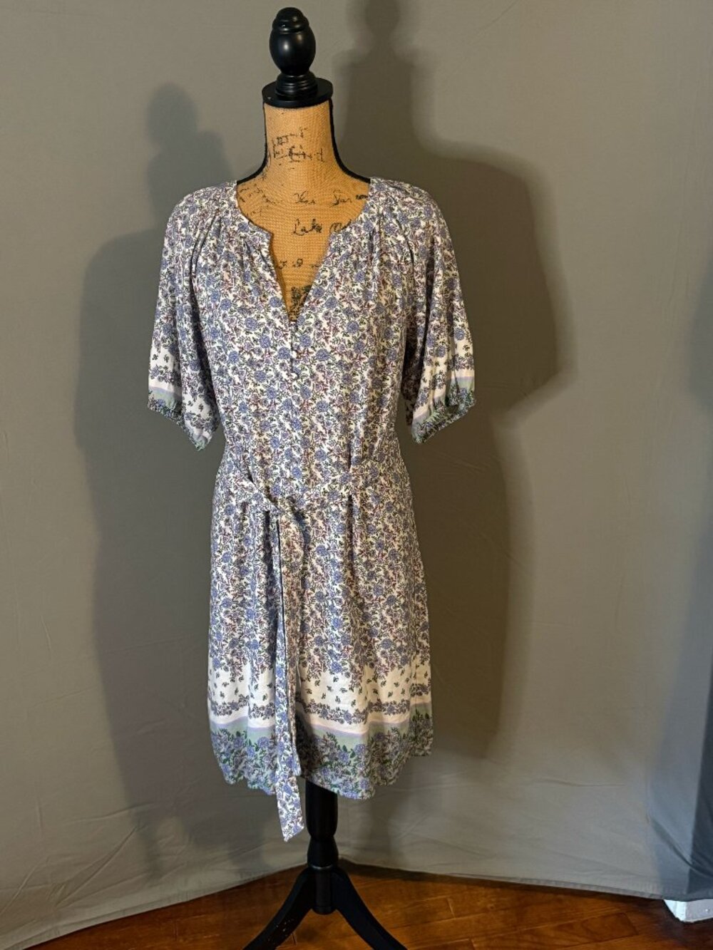 Loft Floral print dress